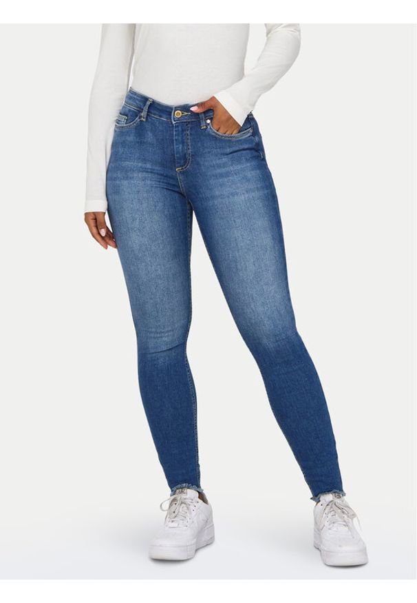 only - ONLY Jeansy Blush 15293282 Niebieski Skinny Fit. Kolor: niebieski