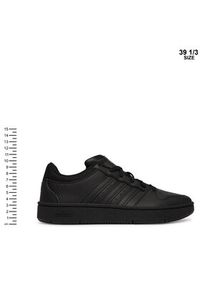 Adidas - adidas Sneakersy Hoops Classic J KH8914 Czarny. Kolor: czarny. Materiał: skóra #6