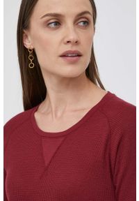 Polo Ralph Lauren sukienka bawełniana kolor bordowy maxi rozkloszowana. Typ kołnierza: polo. Kolor: czerwony. Materiał: bawełna. Długość rękawa: raglanowy rękaw. Typ sukienki: rozkloszowane. Styl: klasyczny. Długość: maxi #5