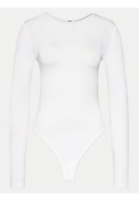 Wolford Body Berlin 75087 Biały Slim Fit. Kolor: biały. Materiał: bawełna, syntetyk
