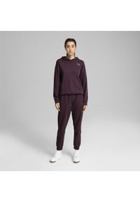 Puma - Damskie spodnie dresowe Better Essentials PUMA Midnight Plum Purple. Kolor: fioletowy. Materiał: dresówka. Sport: fitness