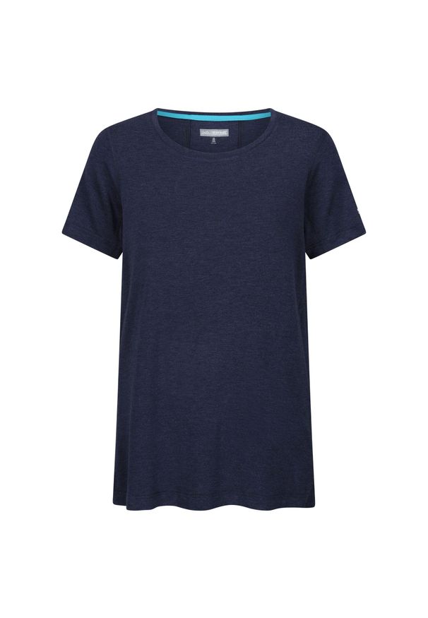 Regatta - Damska Koszulka Ballyton. Kolor: niebieski. Sport: turystyka piesza