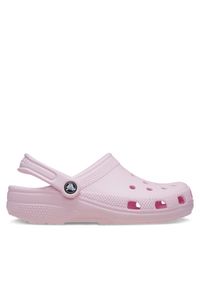 Crocs Klapki Classic 10001 Różowy. Kolor: różowy