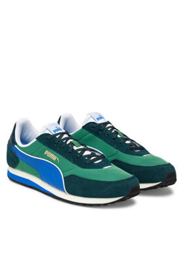 Puma Sneakersy St Miler Rise 402665 05 Zielony. Kolor: zielony. Materiał: materiał