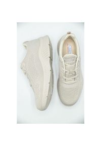 skechers - BUTY damskie SKECHERS BOBS 117378-NAT beżowe niskie lekkie sportowe 38,5. Kolor: beżowy. Model: Skechers Sport. Sport: bieganie