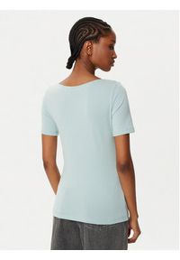 Vero Moda T-Shirt Panda 10231753 Zielony Slim Fit. Kolor: zielony. Materiał: bawełna