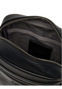Calvin Klein Saszetka Zip Reporter LV04D3264G Czarny. Kolor: czarny. Materiał: skóra #5