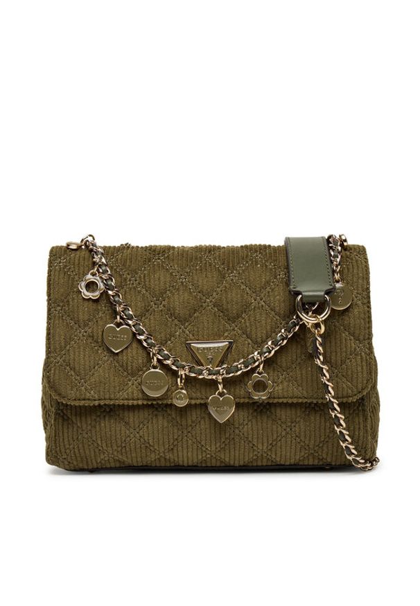 Guess Torebka Giully II HWCG96 73200 Zielony. Kolor: zielony
