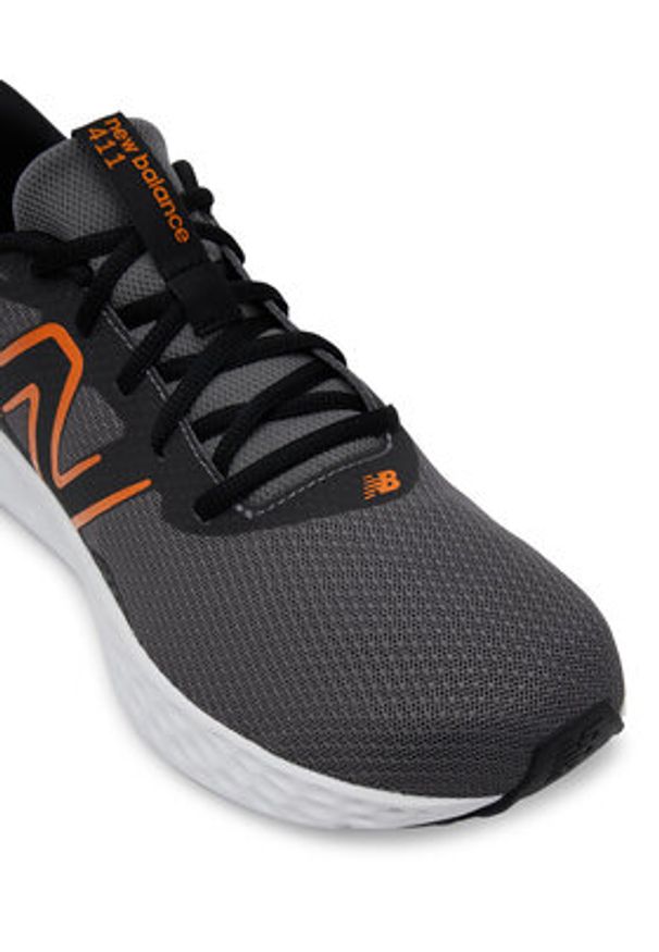 New Balance Buty do biegania 411 M411RO3 Szary. Kolor: szary. Materiał: materiał