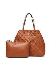 Guess Torebka Adelasia HWQL96 58240 Brązowy. Kolor: brązowy. Materiał: skórzane