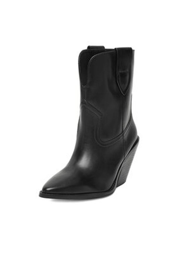 Badura Kowbojki EO-BRAYLE-121881 Czarny. Kolor: czarny. Materiał: skóra