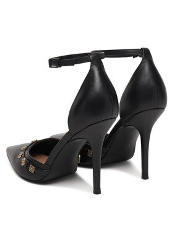 Guess Szpilki FLPNAA LEA08 Czarny. Kolor: czarny. Materiał: skóra. Obcas: na szpilce