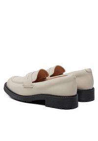 Clarks Lordsy Orinoco2 Penny 26177778 Beżowy. Kolor: beżowy. Materiał: skóra