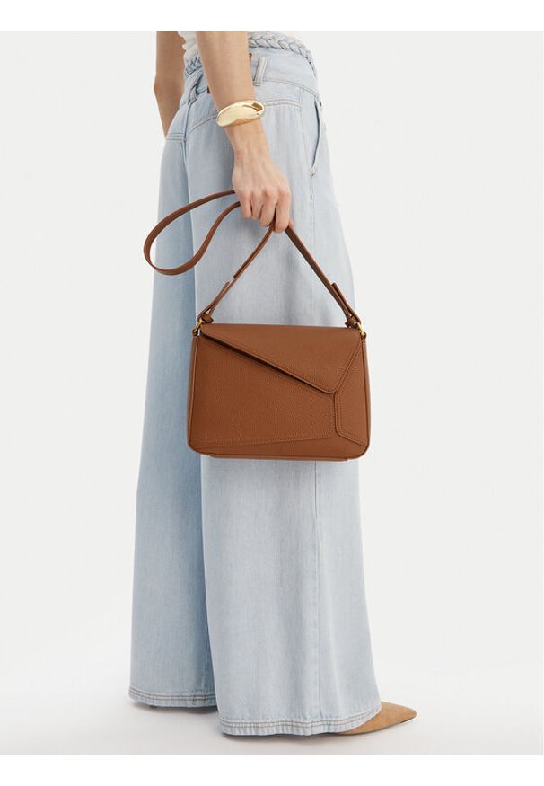 Gino Rossi - GINO ROSSI Torebka C-KY117 Brązowy. Kolor: brązowy