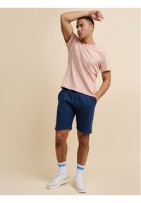 Blend T-Shirt 20714824 Różowy Regular Fit. Kolor: różowy. Materiał: bawełna