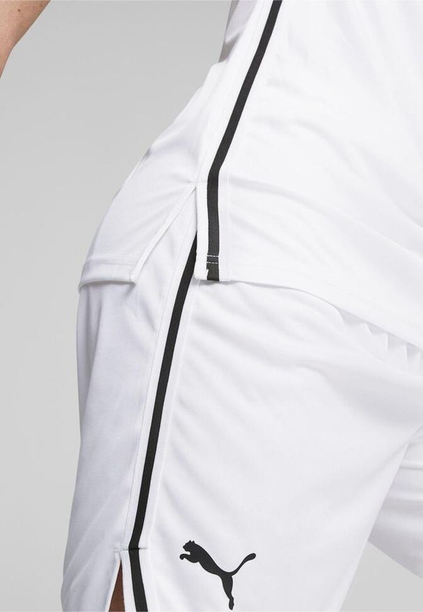 Puma - Męska koszulka do koszykówki Hoops Team PUMA White. Kolor: biały
