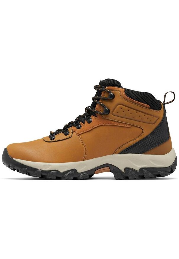 columbia - Buty Trekkingowe Męskie Columbia Newton Ridge Plus II Waterproof. Kolor: brązowy. Materiał: skóra. Sport: turystyka piesza