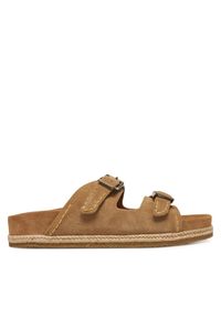 Polo Ralph Lauren Klapki Turbach 803916776003 Brązowy. Kolor: brązowy. Materiał: nubuk, skóra #1