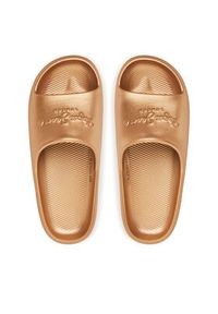 Pepe Jeans Klapki Beach Slidemet PLS70165 Złoty. Kolor: złoty #4