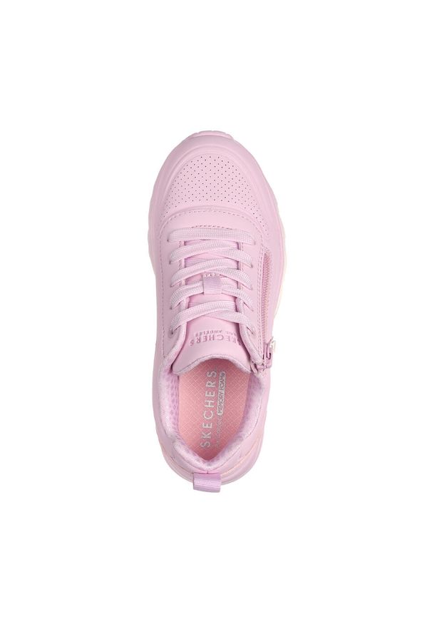 skechers - Tenisówki Skechers Model Uno Lite - Easy Zip Kolor Rose. Kolor: różowy. Materiał: tkanina, syntetyk
