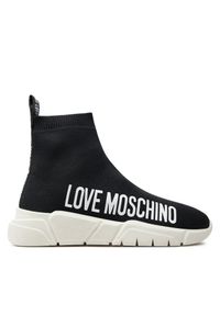 Love Moschino - Sneakersy LOVE MOSCHINO. Kolor: czarny #1