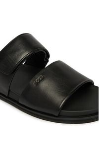 BOSS Klapki Hedrik 50563153 Czarny. Kolor: czarny. Materiał: skóra #4