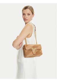 Pinko - PINKO Torebka Love Puff Mini Cl AI 25-26 PLTT 100039 A2JY Różowy. Kolor: różowy. Materiał: skórzane, zamszowe #1