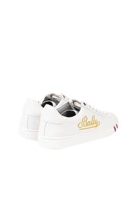 Bally Sneakersy "Wiera" | 6231693 | Wiera | Kobieta | Biały. Kolor: biały. Materiał: skóra. Wzór: aplikacja