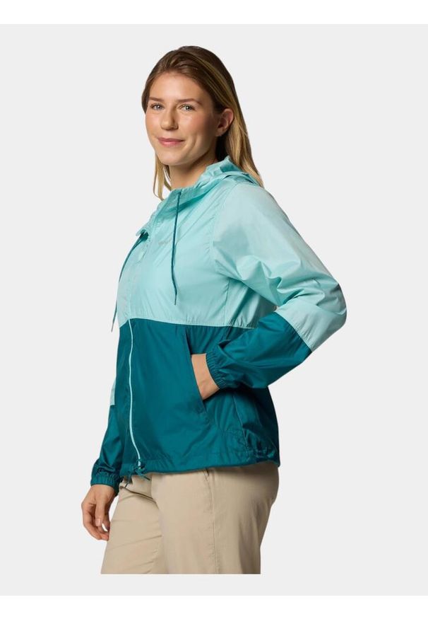 columbia - Kurtka przeciwwiatrowa damska Columbia Flash Forward II Windbreaker. Kolor: zielony