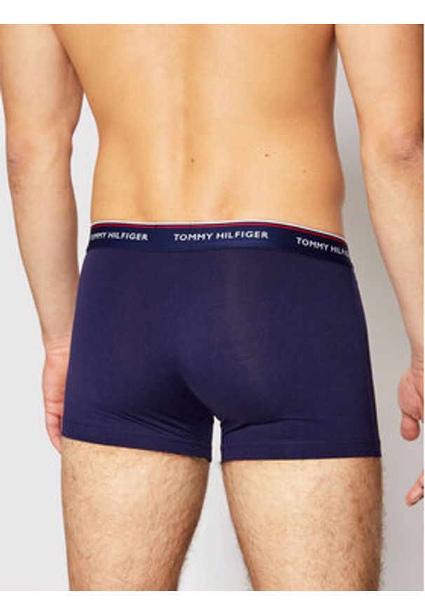 TOMMY HILFIGER - Tommy Hilfiger Komplet 3 par bokserek 3P Trunk 1U87903842 Granatowy. Kolor: niebieski. Materiał: bawełna