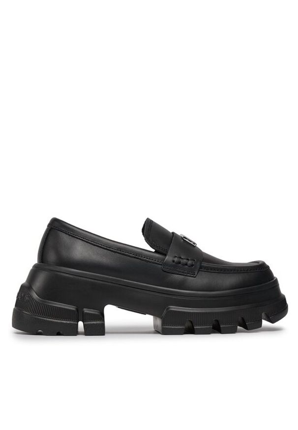 Tommy Jeans Loafersy Tjw Chunky Loafer EN0EN02504 Czarny. Kolor: czarny. Materiał: skóra