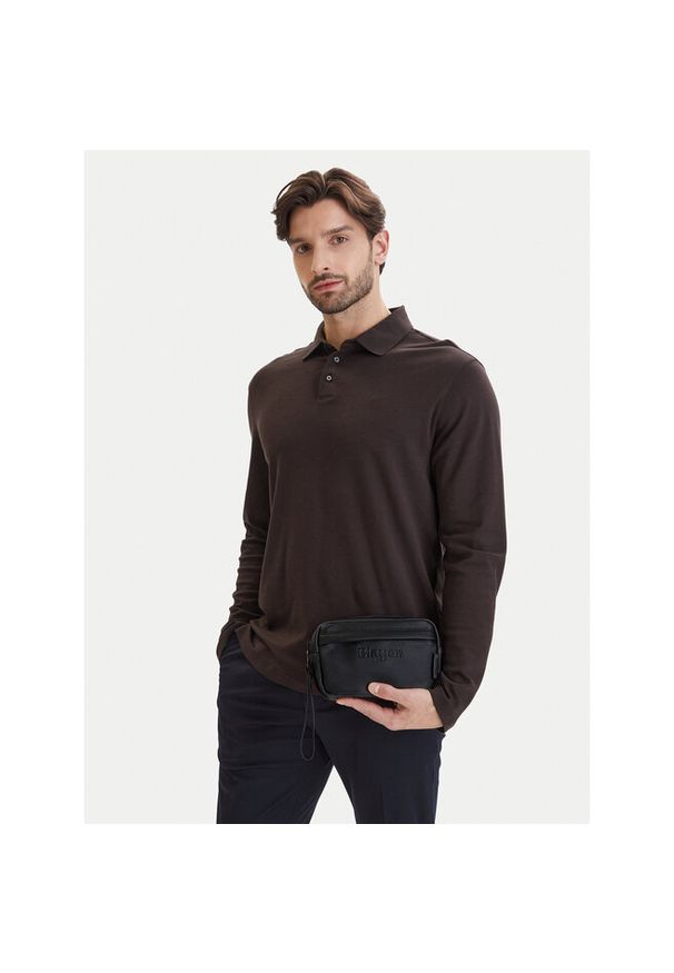 Saszetka Blauer. Kolor: czarny