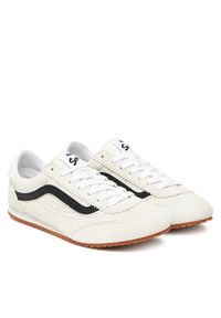 Vans Sneakersy Super Lowpro VN000D83CCZ1 Écru. Kolor: kremowy. Materiał: materiał #2