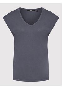 Vero Moda T-Shirt Filli 10247666 Szary Regular Fit. Kolor: szary. Materiał: syntetyk