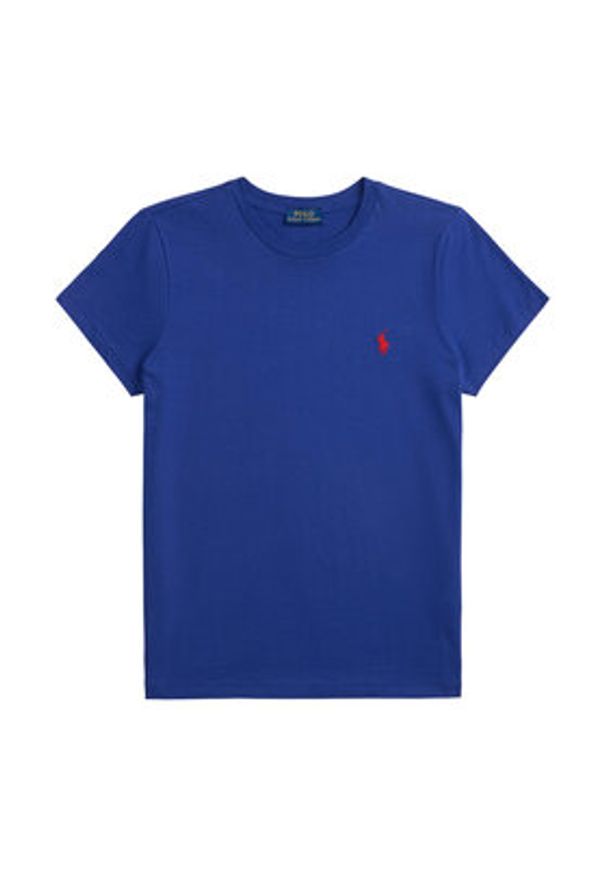 Polo Ralph Lauren T-Shirt 211B14605007 Niebieski Classic Fit. Typ kołnierza: polo. Kolor: niebieski. Materiał: bawełna