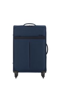 Ochnik - Komplet walizek na kółkach 19'/24'/28'. Kolor: niebieski. Materiał: materiał, nylon, poliester #6