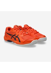 Asics - Buty tenisowe dla dzieci ASICS Gel Game 10 na korty ziemne. Materiał: kauczuk. Sport: tenis