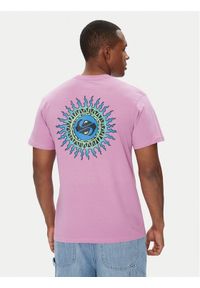 Quiksilver T-Shirt Ev Beach Blast EQYZT08046 Fioletowy Regular Fit. Kolor: fioletowy. Materiał: bawełna #1