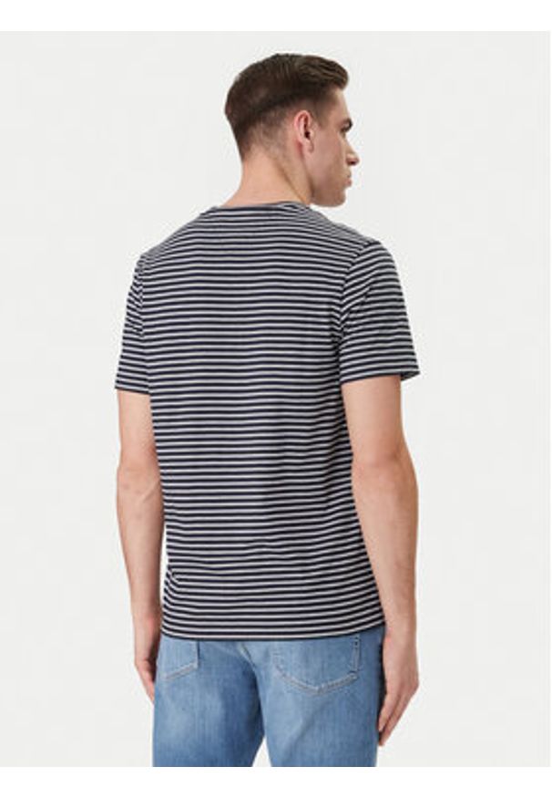 TOMMY HILFIGER - Tommy Hilfiger T-Shirt Ess Seasonal MW0MW40923 Granatowy Regular Fit. Kolor: niebieski. Materiał: bawełna