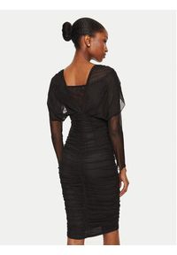 Rinascimento Sukienka koktajlowa CFC0121017003 Czarny Slim Fit. Kolor: czarny. Materiał: syntetyk. Styl: wizytowy #5