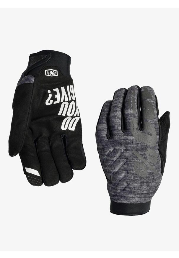 Rękawiczki rowerowe 100% Brisker Gloves. Kolor: szary