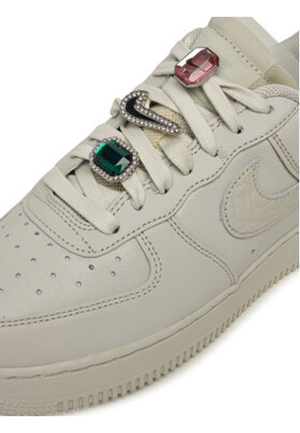 Nike Sneakersy Air Force 1 Lo Prm DN5463 Écru. Materiał: skóra. Model: Nike Air Force