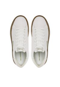 Karl Lagerfeld - KARL LAGERFELD Sneakersy KL52630N Biały. Kolor: biały. Materiał: skóra #6
