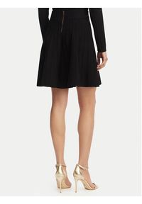 Guess Spódnica mini W5YD65 Z0130 Czarny Regular Fit. Kolor: czarny. Materiał: wiskoza #4