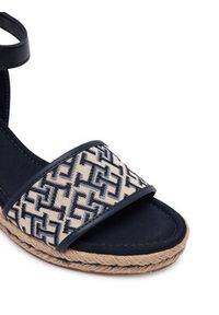 TOMMY HILFIGER - Tommy Hilfiger Espadryle Th Mid Espad FW0FW09519 Granatowy. Kolor: niebieski. Materiał: materiał #4