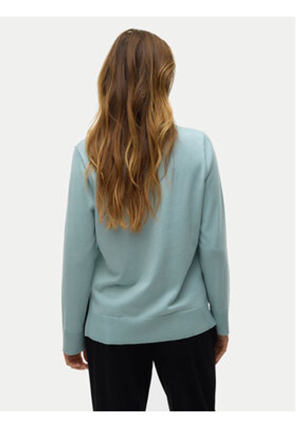 Vero Moda Bluzka Silje 10320451 Zielony Loose Fit. Kolor: zielony. Materiał: wiskoza