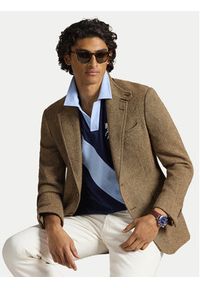 Polo Ralph Lauren Polo 710B14221001 Granatowy Regular Fit. Typ kołnierza: polo. Kolor: niebieski. Materiał: bawełna #3