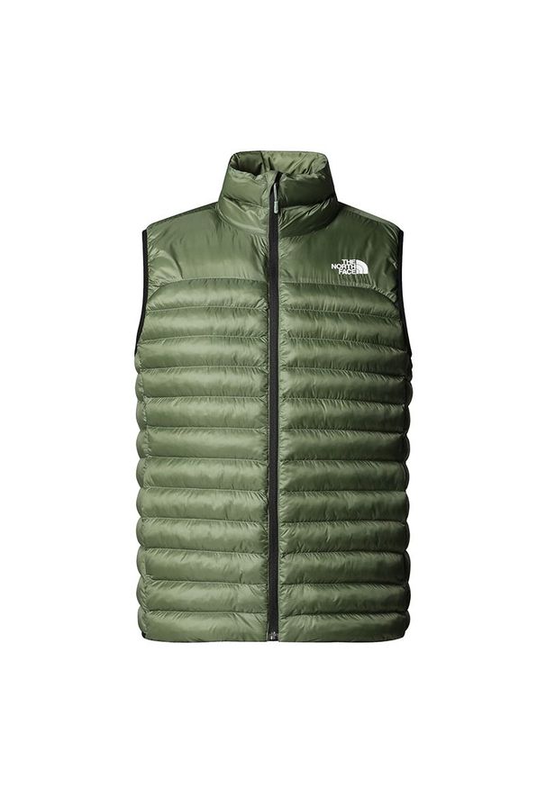 Bezrękawnik męski The North Face Terra Peak 0A89VCBO91 - zielony. Okazja: na co dzień. Kolor: zielony. Materiał: materiał, nylon, puch, syntetyk. Długość rękawa: bez rękawów. Sezon: zima, jesień. Styl: casual