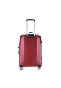 Wittchen - Komplet walizek z polikarbonu jednokolorowych. Kolor: czerwony. Materiał: guma #9
