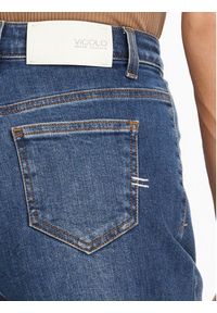 ViCOLO Jeansy DD5078 Niebieski Wide Leg. Kolor: niebieski #2